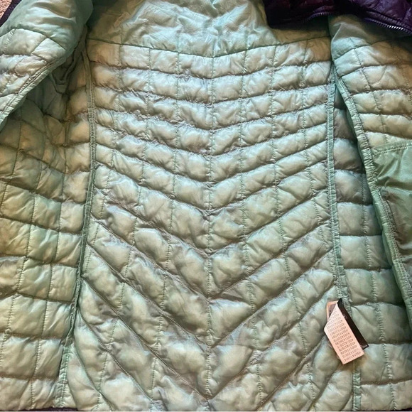 North Face ThermoBall Sz XS Purple/Teal - Picture 5 of 8
